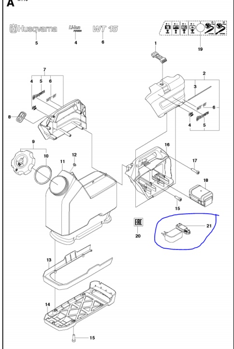 CHARGER 18V LI-ION EU in the group Forest and Garden Products / Husqvarna Power cutters / Accessories power cutters at Gräsklipparbutiken (5929939-01)