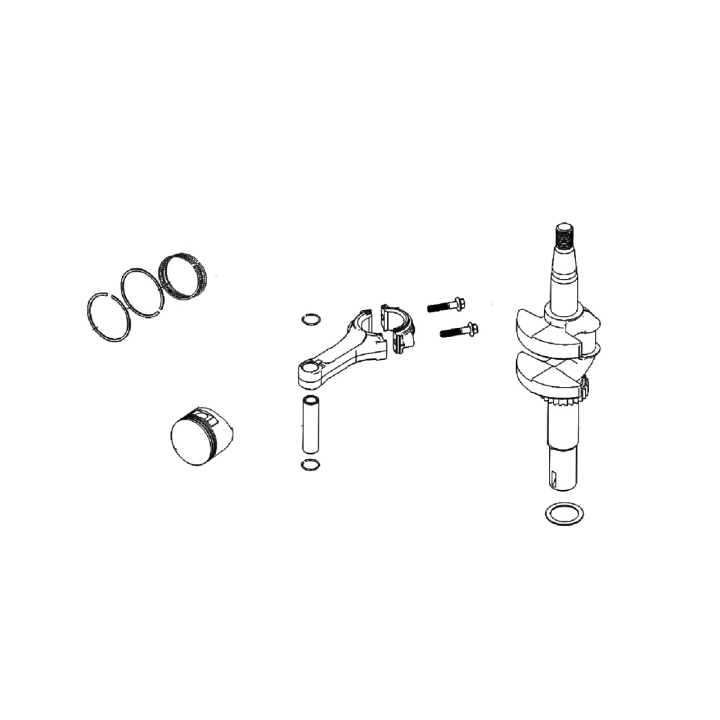 Piston Assy Rv175 Piston And R 5930562-01 in the group at Gräsklipparbutiken (5930562-01)