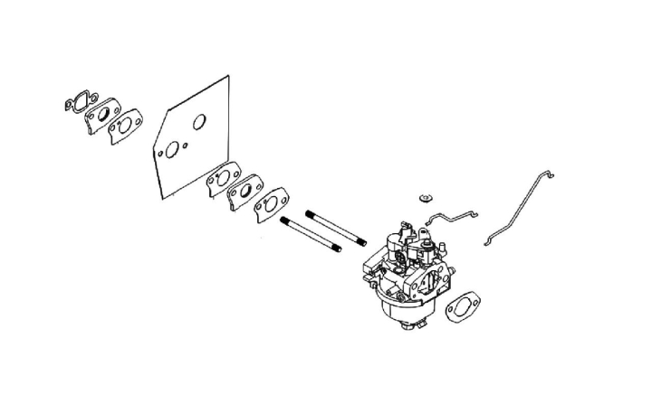 Carburetor Kit Rv175 Carburetor 5930582-01 in the group at Gräsklipparbutiken (5930582-01)