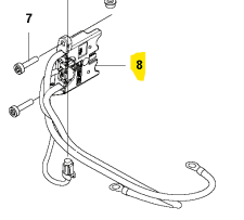 Wiring Assy Power Brushcutter in the group at Gräsklipparbutiken (5930839-01)