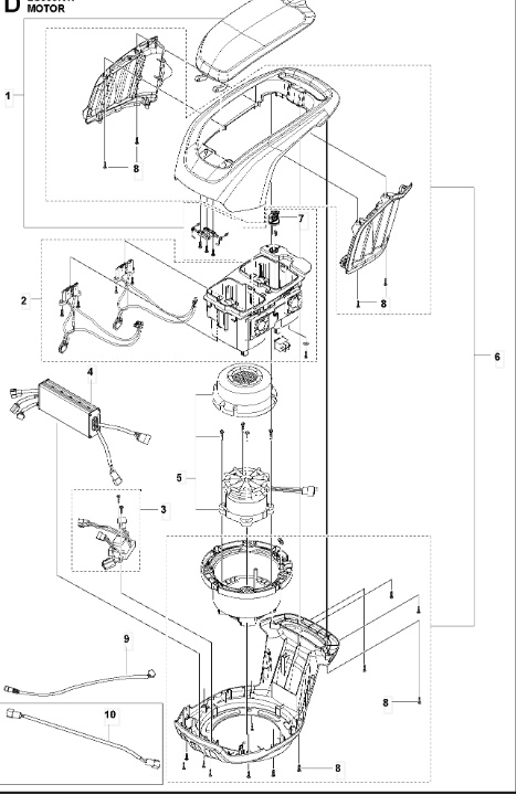 Lid Assy Powerhead in the group  at Gräsklipparbutiken (5931243-01)