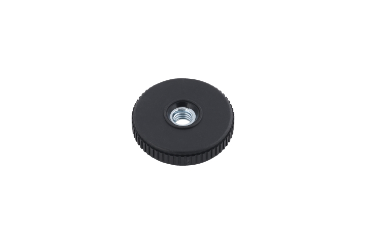 Knob wingnut, 3/8-16, knurled in the group  at Gräsklipparbutiken (5931747-01)