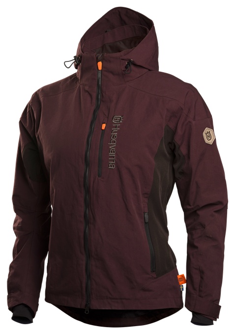 Husqvarna Xplorer Shell jacket women grape purple, XS in the group Forest and Garden Products / Husqvarna Protective clothing/equipment / Husqvarna Xplorer Casual clothes at Gräsklipparbutiken (5932504-42)