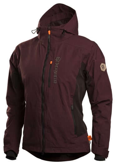 Husqvarna Xplorer Shell jacket women grape purple in the group Forest and Garden Products / Husqvarna Protective clothing/equipment / Husqvarna Xplorer Casual clothes at Gräsklipparbutiken (5932504)