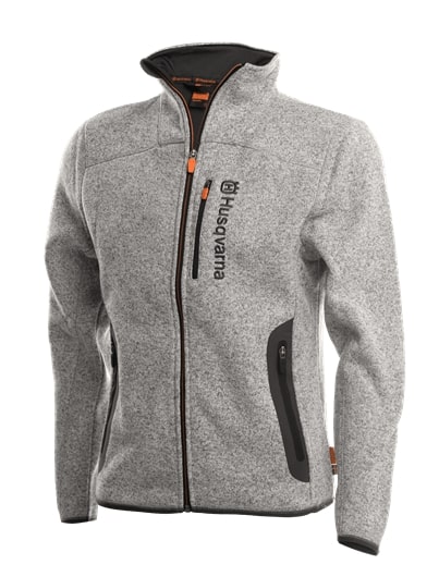 Husqvarna Xplorer Fleece jacket women steel grey in the group Forest and Garden Products / Husqvarna Protective clothing/equipment / Husqvarna Xplorer Casual clothes at Gräsklipparbutiken (5932522)