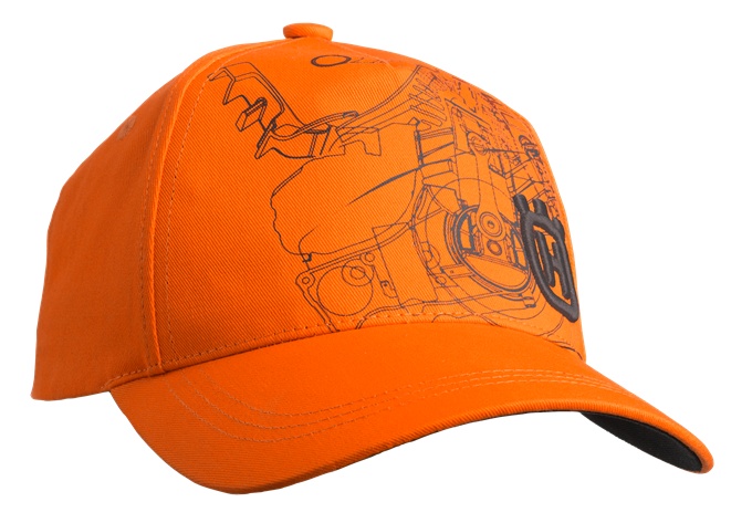 Husqvarna Xplorer Cap pioneer saw orange in the group Forest and Garden Products / Husqvarna Protective clothing/equipment / Husqvarna Xplorer Casual clothes at Gräsklipparbutiken (5932539-01)
