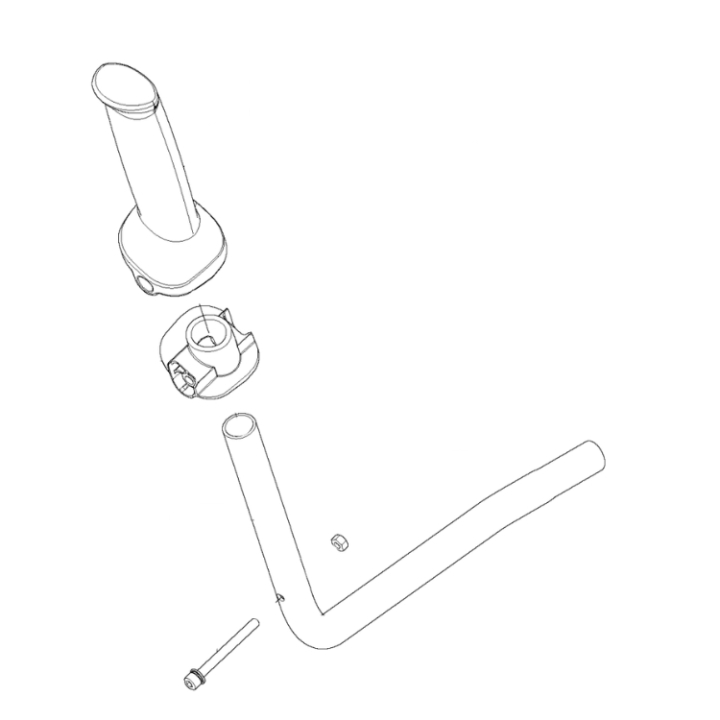 Handle Complete 5933525-02 in the group  at Gräsklipparbutiken (5933525-02)