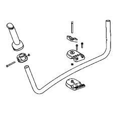 Handlebar Assy Handlebar Assy in the group  at Gräsklipparbutiken (5936240-02)