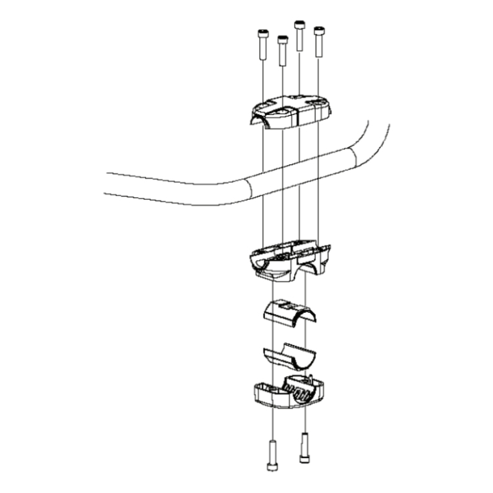 Handle Mount 31R/33R 5938254-01 in the group  at Gräsklipparbutiken (5938254-01)