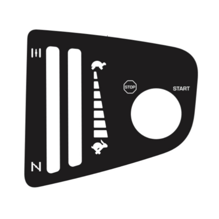 Decal Controls For Choke in the group  at Gräsklipparbutiken (5947375-01)