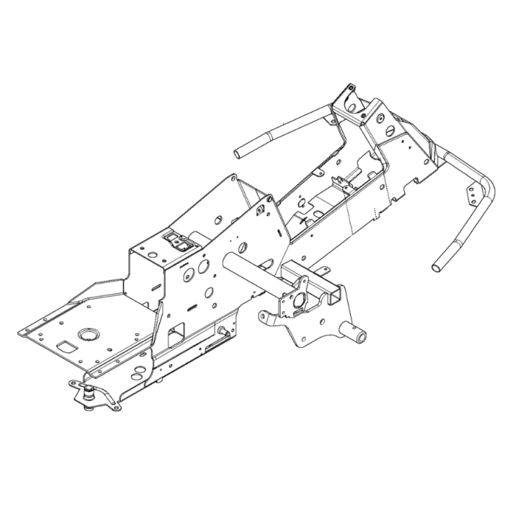 Chassis 2Wd Grey in the group  at Gräsklipparbutiken (5949214-02)