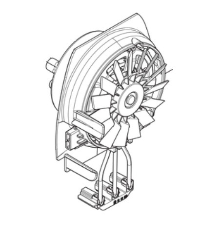 Motor Assy Adapter Spare Part 5950107-08 in the group  at Gräsklipparbutiken (5950107-08)