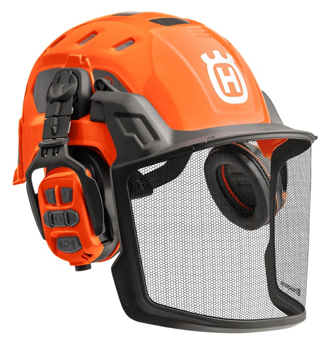 Forest helmet Husqvarna Technical X-com R, Bluetooth and FM radio in the group Forest and Garden Products / Husqvarna Protective clothing/equipment / Protective Helmets at Gräsklipparbutiken (5950843-01)