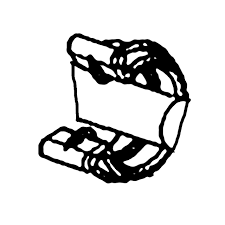 Clip Convoluted Tube, 1/4 Blac in the group  at Gräsklipparbutiken (5952717-01)