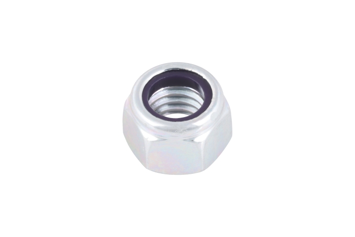 Nut 7/16-14 hex nyloc grade 5 clear zinc in the group at Gräsklipparbutiken (5959019-01)