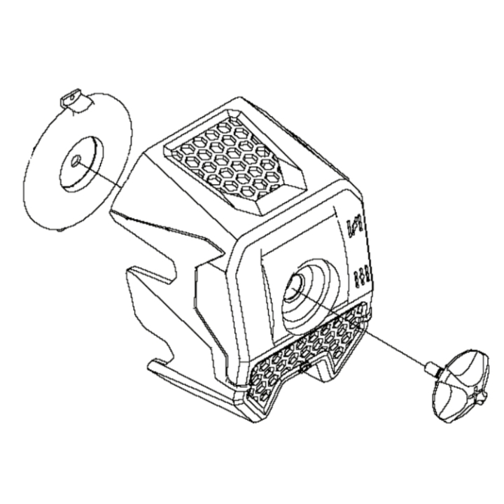 Filter Cover Assy 5961973-01 in the group at Gräsklipparbutiken (5961973-01)