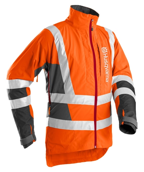 Forest jacket high viz, Technical in the group Forest and Garden Products / Husqvarna Protective clothing/equipment / Protective Jackets at Gräsklipparbutiken (5963037)