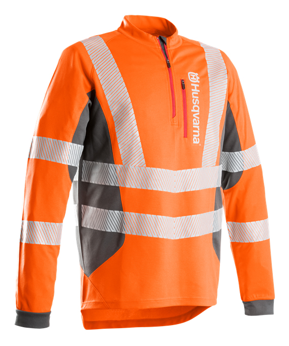 T-shirt Technical High Viz, long sleeve EN 20471 in the group Forest and Garden Products / Husqvarna Protective clothing/equipment / Workwear / Accessories at Gräsklipparbutiken (5963038)