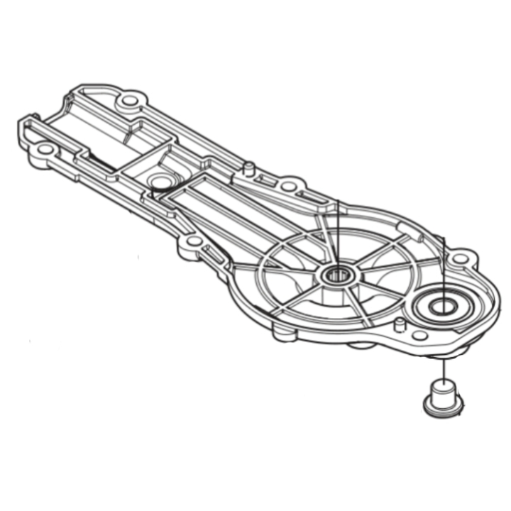 Gear Housing Assy Lower in the group  at Gräsklipparbutiken (5963178-01)