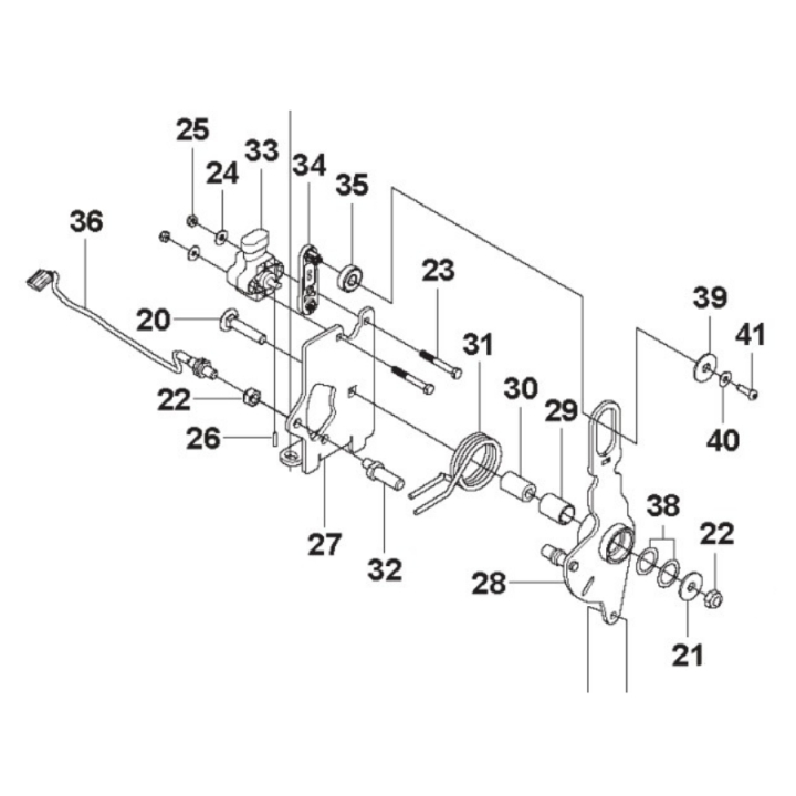Console Assy Electric Speed C in the group  at Gräsklipparbutiken (5966295-01)