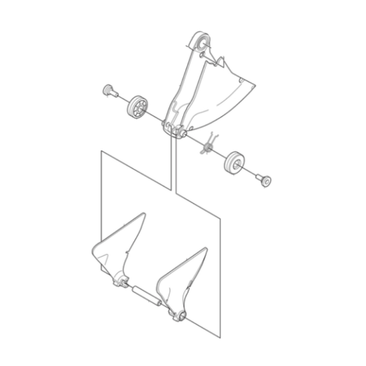 Blade guard assembly replacement part in the group  at Gräsklipparbutiken (5968882-06)