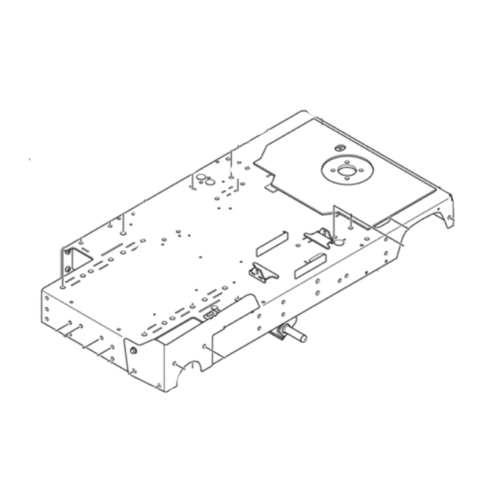 Baseplate medium weld assembly in the group at Gräsklipparbutiken (5969091-01)