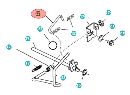 Link Link 0.725X0.89X5.677 In in the group  at Gräsklipparbutiken (5969166-01)