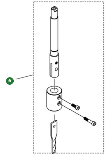 Cutter Assy 5970483-02 in the group  at Gräsklipparbutiken (5970483-02)