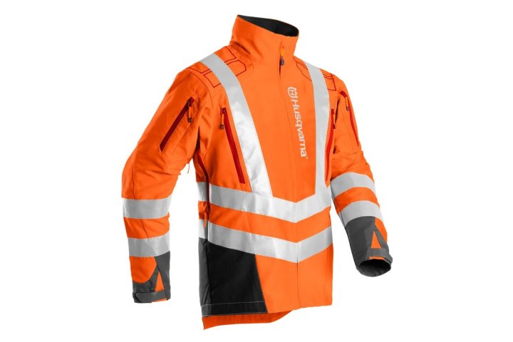 Brushcutting and Trimmer Jacket, High Viz, Technical in the group Forest and Garden Products / Husqvarna Protective clothing/equipment / Protective Jackets at Gräsklipparbutiken (5972459)