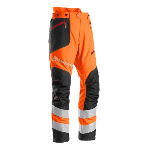Trousers Brushcutting & Trimming High Viz 48 En20471 5972462-48 in the group Forest and Garden Products / Husqvarna Protective clothing/equipment / Protective Trousers at Gräsklipparbutiken (5972462-48)