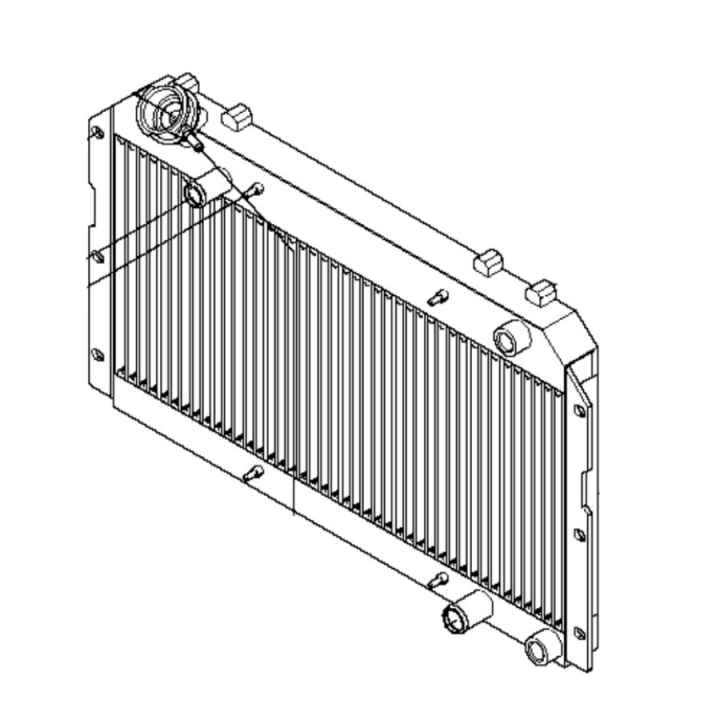 Water And Oil Cooler Complete in the group  at Gräsklipparbutiken (5972964-01)