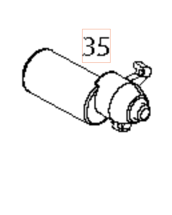 Starter Motor 5973829-01 in the group at Gräsklipparbutiken (5973829-01)