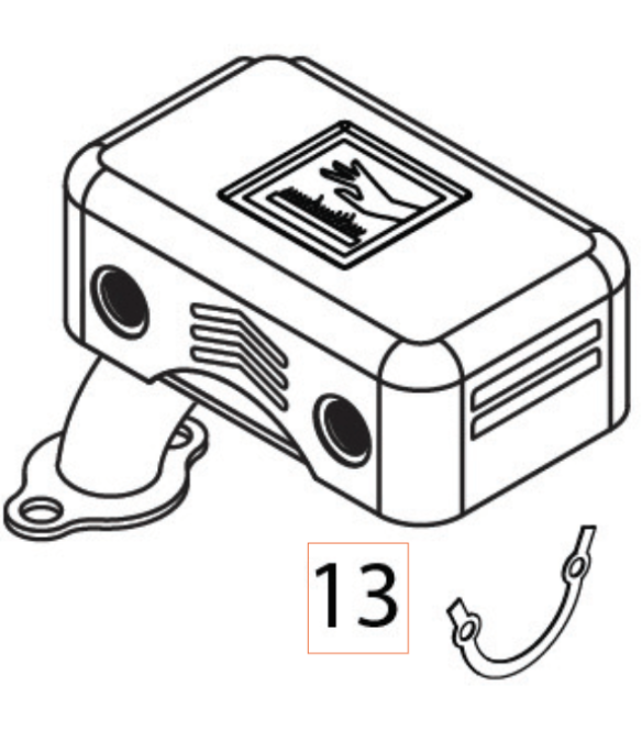 Muffler Muffler (Sksn2201,1) 5 in the group at Gräsklipparbutiken (5975049-01)