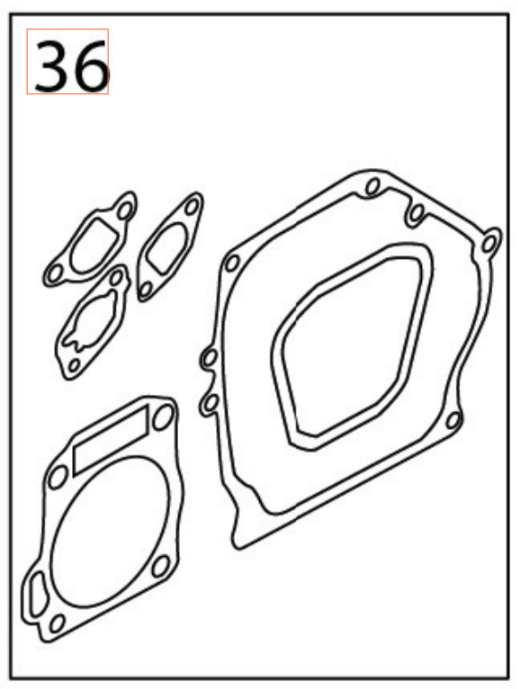 Gasket Kit 5975058-01 in the group  at Gräsklipparbutiken (5975058-01)