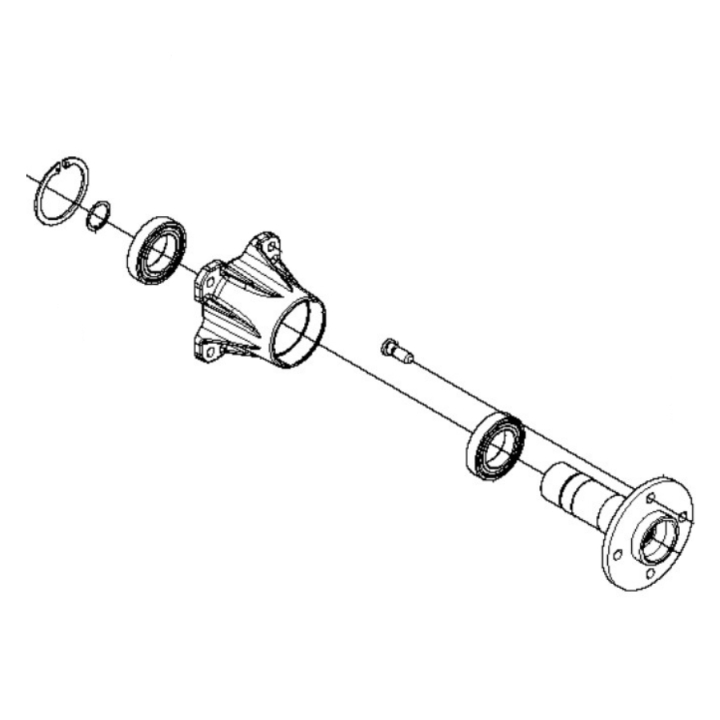 Hub Assy , in the group  at Gräsklipparbutiken (5975263-01)