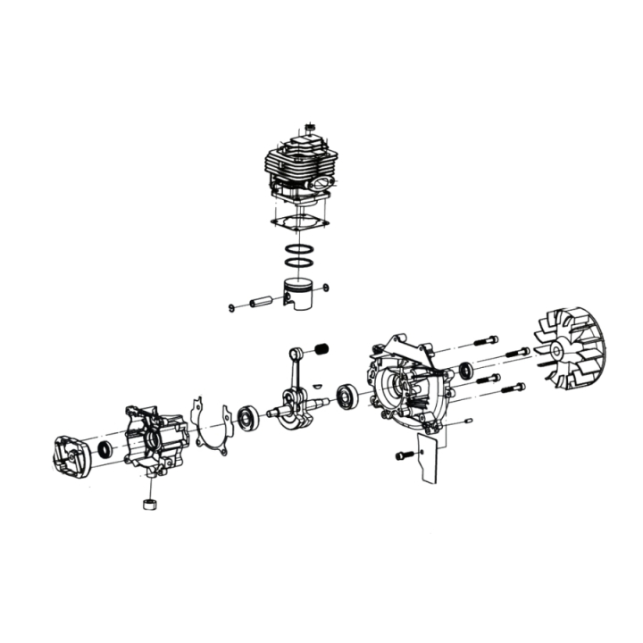 Engine Assy Engine Asm - Mccul 5975932-01 in the group  at Gräsklipparbutiken (5975932-01)