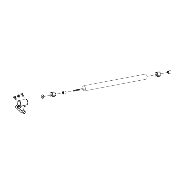 Axle Lower Trimmer Shaft 5975951-01 in the group  at Gräsklipparbutiken (5975951-01)