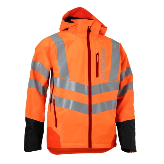 Rainjacket Husqvarna Technical Vent EN 20471 in the group Forest and Garden Products / Husqvarna Protective clothing/equipment / Protective Jackets at Gräsklipparbutiken (5976626)