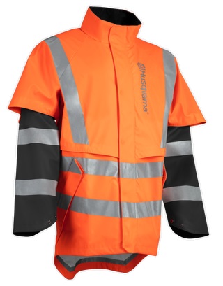 Rainjacket Husqvarna Functional EN 20471, XL in the group Forest and Garden Products / Husqvarna Protective clothing/equipment / Protective Jackets at Gräsklipparbutiken (5976628-58)