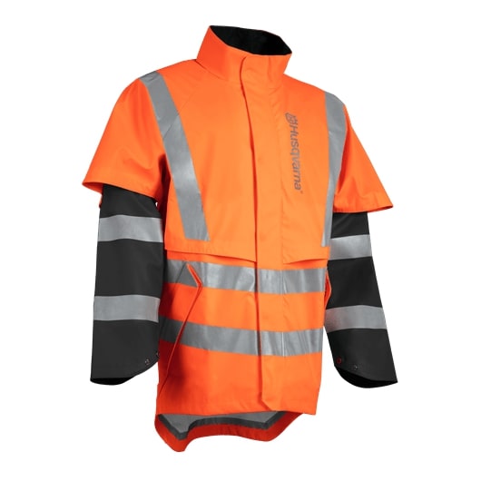 Rainjacket Husqvarna Functional EN 20471 in the group Forest and Garden Products / Husqvarna Protective clothing/equipment / Protective Jackets at Gräsklipparbutiken (5976628)