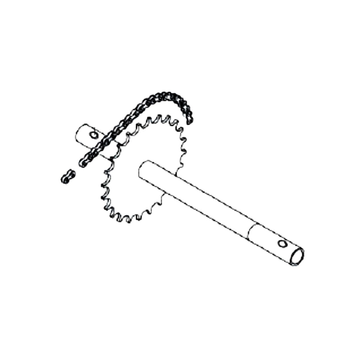 Axle Kit For Cl400 5977135-01 in the group  at Gräsklipparbutiken (5977135-01)