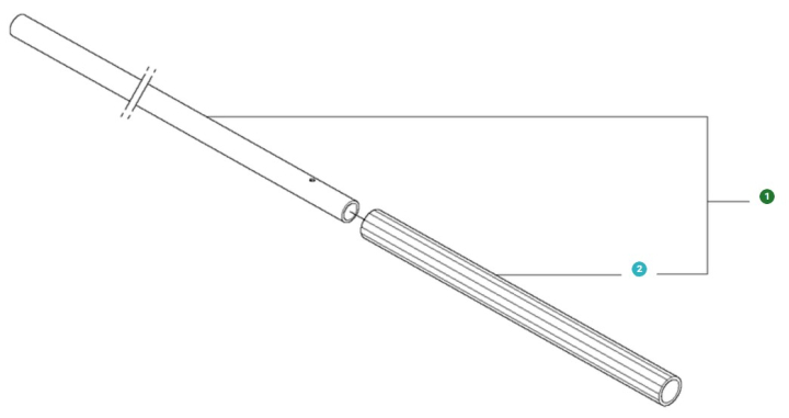 Rig Tube With Grip in the group at Gräsklipparbutiken (5977283-01)
