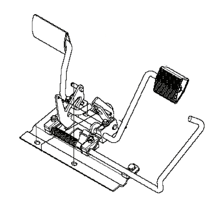 Pedal Plate Assy With Bearing in the group  at Gräsklipparbutiken (5979354-01)