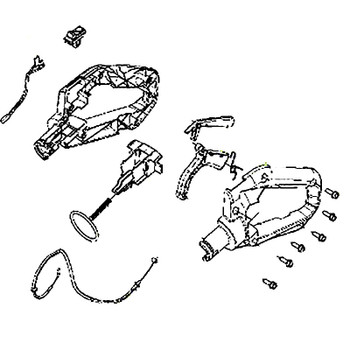 Rear Handle Assy 322Hd60 in the group  at Gräsklipparbutiken (5983874-01)