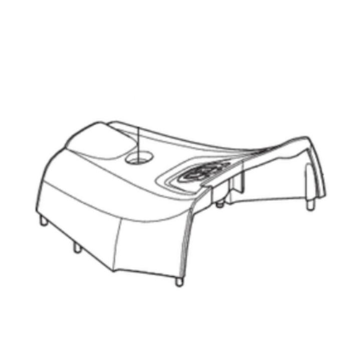 Clutch housing cover upper in the group at Gräsklipparbutiken (5984072-01)