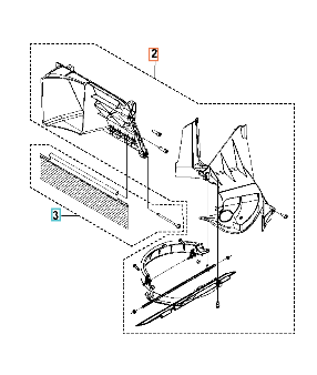 Rear Insert Kit 5984542-01 in the group at Gräsklipparbutiken (5984542-01)