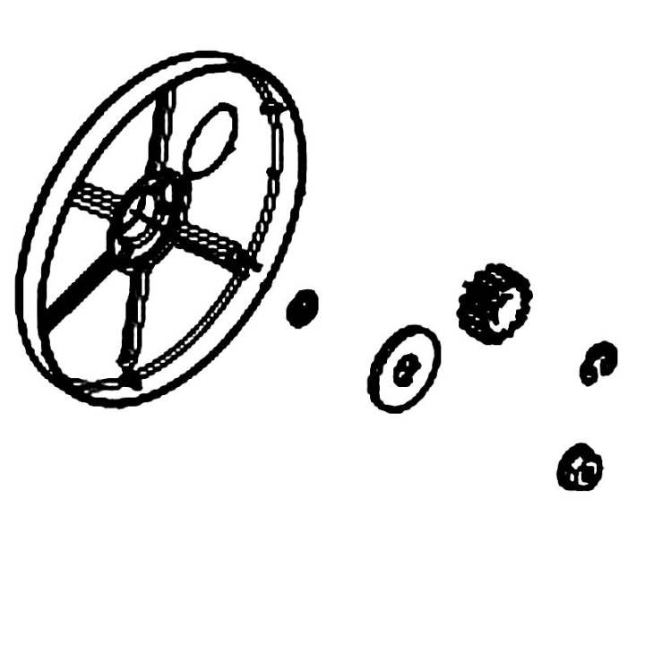 11 Wheel Drive Kit8 Wheel Dr 5984546-01 in the group  at Gräsklipparbutiken (5984546-01)