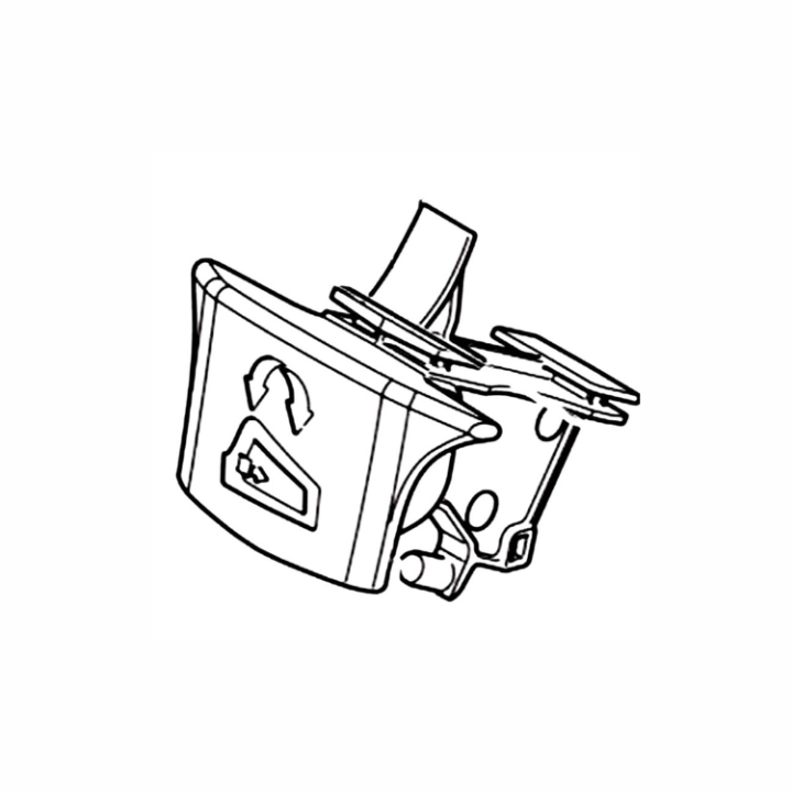 Locking Button Hedge Trimmer in the group  at Gräsklipparbutiken (5985299-01)