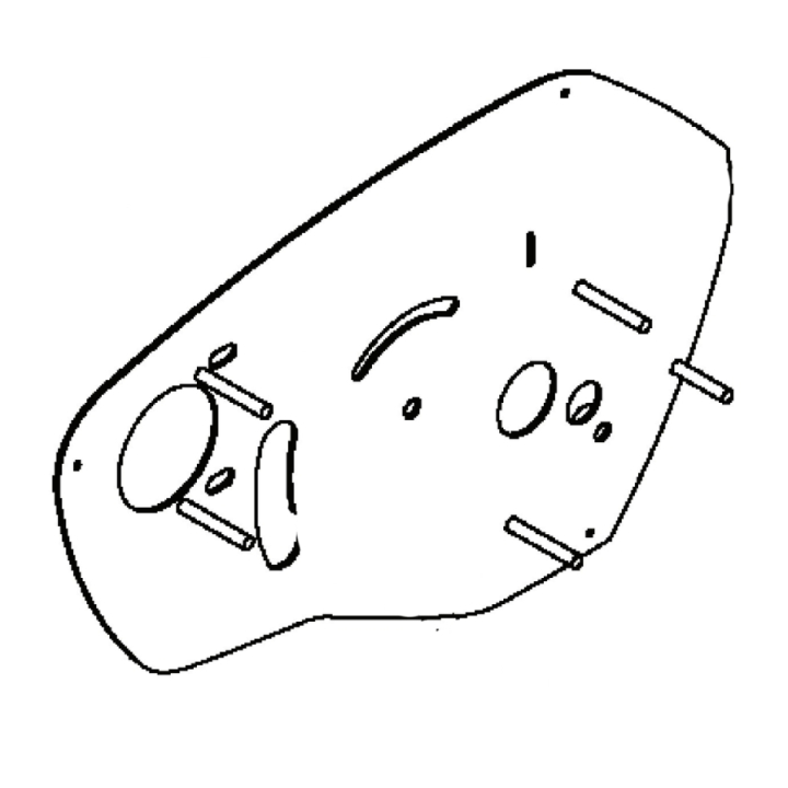 Steel Cover Plate 5986806-01 in the group at Gräsklipparbutiken (5986806-01)