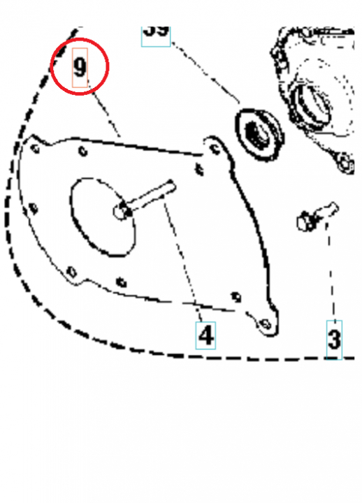 Engine Cover Crankcase 5986812-01 in the group at Gräsklipparbutiken (5986812-01)